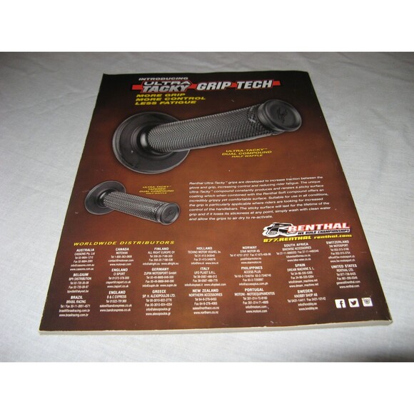 MOTOCROSS ACTION magazine January 2016 HUSKY FC450 KTM 450SXF Honda CRF450 - Picture 2 of 2